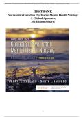 Varcarolis Canadian Psychiatric Mental Health Nursing 3rd Edition Test Bank &vert; Complete Practice Q&A