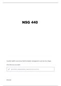 NSG 440 FINAL EXAM QUESTIONS AND VERIFIED ANSWERS&period;&period;