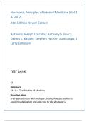 Harrison&rsquo;s 21st Edition Internal Medicine Test Bank &mdash; Full Textbook &lpar;20 MCQs&sol;Chapter&rpar; &vert; NCLEX &bull; HESI &bull; Med Exam Prep