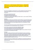AH3 Exam 3 &ndash; DVT & Stroke NCLEX Review &vert; 2025&sol;2026 Updated Study Guide & Practice Questions &vert; 100&percnt; Pass Guarantee