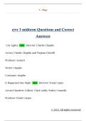 ctvr 3 midterm Questions and Correct  Answers