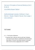Harrison&rsquo;s 21st Edition Internal Medicine Test Bank &mdash; Full Textbook&comma; 20 MCQs&sol;Chapter&comma; NCLEX & HESI Ready