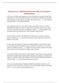 AHS Exam Prep &vert; UPDATED Questions with 100&percnt; Correct Answers &vert; Verified Solutions