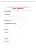 AHS-1520- Final Exam &vert; UPDATED Questions with 100&percnt; Correct Answers &vert; Verified Solutions