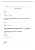 AHS FINAL Exam &vert; UPDATED Questions with 100&percnt; Correct Answers &vert; Verified Solutions