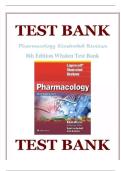 Test Bank For Lippincott Illustrated Reviews&colon; Pharmacology 8th Edition by Karen Whalen&vert;&vert;ISBN NO&colon;10&comma;1975170555&vert;&vert;ISBN NO&colon;13&comma;978-1975170554&vert;&vert;Chapter 1-48&vert;&vert;Complete Guide A&plus;&period;