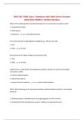 EDUC 307 FINAL Exam &vert; Questions with 100&percnt; Correct Answers 2025&sol;2026 UPDATE &vert; Verified Solutions