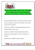 Alpha Kappa Alpha MIP Test &vert; 100&plus; Questions & Answers &vert; Membership Intake Process 2025&sol;2026 &vert; Divine 9&comma; Leadership&comma; History