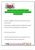 CS7643 Exam 4 &vert; 100&plus; NLP & Representation Learning Q&A &vert; RNN&comma; LSTM&comma; Word2Vec&comma; Graph Embeddings &vert; 2025&sol;2026 Study Guide &vert; Georgia Tech