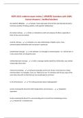 HDFS 3313&colon; midterm exam review &vert; UPDATED Questions with 100&percnt; Correct Answers &vert; Verified Solutions