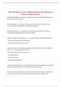 HDFS 3313 Midterm Exam &vert; UPDATED Questions with 100&percnt; Correct Answers &vert; Verified Solutions
