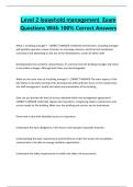 Level 2 leasehold management Exam Questions With 100&percnt;- Correct Answers&period;