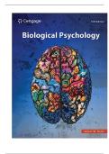 Test bank for Biological Psychology&comma; 14th Edition&comma; James W&period; Kalat &vert; Complete Guide A&plus; Full test bank with exam question and verified answers&period;