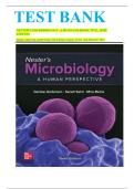 Nester&rsquo;s Microbiology&colon; A Human Perspective&comma; 10th Edition &ndash; Denise Anderson&comma; Sarah Salm&comma; Mira Beins & Eugene Nester &vert; Complete Test Bank &lpar;Chapters 1&ndash;30&comma; Graded A&plus;&rpar;