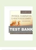 Adult Health Assessment Jarvis 8th edition Exam   Complete Questions with Detailed Verified Answers   &lpar;100&percnt; Correct Answers&rpar; &sol;Already Graded A&plus; &Tab;  