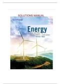 Solution Manual For Energy Its Uses and the Environment&comma; 6th Edition by Roger A&period; Hinrichs&comma; Merlin H&period; Kleinbach&comma; Rachel Wade Chapter 1-21