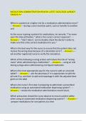 MEDICATION ADMINISTRATION REVIEW LATEST 2025&sol;2026 ALREADY  GRADED A&plus;