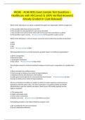 FACHE - ACHE BOG Exam Sample Test Questions &ndash; Healthcare with All Correct & 100&percnt; Verified Answers&vert; Already Graded A&plus; &lpar;Just Released&rpar;