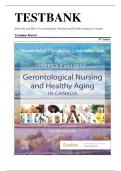 TEST BANK FOR Ebersole and Hess' Gerontological Nursing and Healthy Aging in Canada by Veronique Boscart&comma; Lynn McCleary ISBN&colon; 978-0323778749 COMPLETE GUIDE ALL CHAPTERS COVERED 100&percnt; VERIFIED A&plus; GRADE ASSURED&excl;&excl;&excl;&excl;&excl;NEW LATEST UPDATE&excl;&excl;&excl;&excl;&excl;