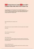 ACCA Strategic Business Leader &lpar;SBL&rpar; Exam 2025 &ndash; Complete Study Guide&comma; Mock Tests & Expert Tips Prepare effectively for the ACCA Strategic Business Leader &lpar;SBL&rpar; Exam 2025 with our complete study guide&period; Access updated notes&comma; case study insights&comma; examiner-s
