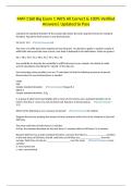 MAT-1160 Big Exam 1 With All Correct & 100&percnt; Verified Answers&vert; Updated to Pass