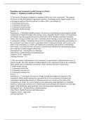 test bank&comma; practice questions&colon; Population and Community Health Nursing - Clark -6e- &lpar;2025-2026 update&rpar;