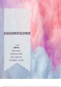 Presentatie assessmentgesprek portfolio 