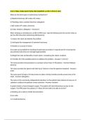 DOS II FINAL EXAM QUESTIONS AND ANSWERS LATEST UPDATE 2025