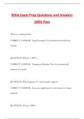 RISIA Exam Prep Questions and Answers 100&percnt; Pass