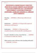 Minnesota Cosmetology Written & Practical Exam Guide &lpar;Version A&rpar; &vert; Test Prep & Study
