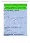 NAFC PERSONAL TRAINING EXAM STUDY  GUIDE 2026 COMPLETE QUESTIONS WITH  CORRECT DETAILED ANSWERS &vert;&vert; 100&percnt;  GUARANTEED PASS <RECENT VERSION> 