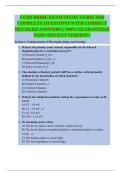 CCDS IBHRE EXAM STUDY GUIDE 2026  COMPLETE QUESTIONS WITH CORRECT  DETAILED ANSWERS &vert;&vert; 100&percnt; GUARANTEED  PASS <RECENT VERSION>