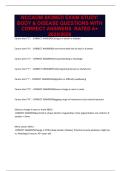 NCCAOM BIOMED STUDY QUESTIONS AND ANSWERA RATED A&plus;