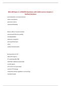 NSG 209 Exam 4 &vert; UPDATED Questions with 100&percnt; Correct Answers &vert; Verified Solutions