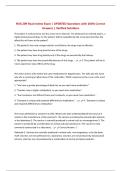 NSG 209 final review Exam &vert; UPDATED Questions with 100&percnt; Correct Answers &vert; Verified Solutions