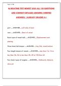 NJ Boating Safety Course Test 2025&colon; 120 Questions and Verified Answers