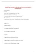 NSG209- Test &num;3 &vert; UPDATED Questions with 100&percnt; Correct Answers &vert; Verified Solutions
