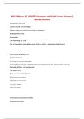 NSG 209 exam 3 &vert; UPDATED Questions with 100&percnt; Correct Answers &vert; Verified Solutions