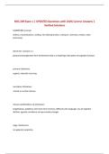 NSG 209 Exam 1 &vert; UPDATED Questions with 100&percnt; Correct Answers &vert; Verified Solutions