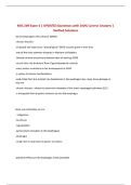 BUNDLE FOR NSG 209  EXAMS 3&comma;4 & 5   &vert;  ALL  Questions with 100&percnt; Correct Answers UPDATED 