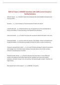 NUR 117 Exam &vert; UPDATED Questions with 100&percnt; Correct Answers &vert; Verified Solutions