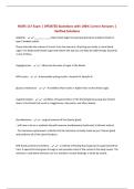 NURS 117 Exam &vert; UPDATED Questions with 100&percnt; Correct Answers &vert; Verified Solutions