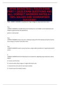 NFHS BASKETBALL RULES EXAM PART 1 &lpar;2025&rpar; EXAM QUESTIONS AND ALL CORRECT ANSWERS RATED A&plus; 100&percnt; SOLVED AND GUARANTEED SUCCESS&excl;&excl;