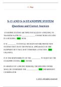 s-13 NYC city wide standpipe test Questions  and Correct Answers