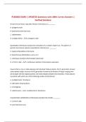 PCB3063 EXAM &vert; UPDATED Questions with 100&percnt; Correct Answers &vert; Verified Solutions