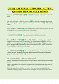 CIS105 ASU FINAL  UPDATED   ACTUAL  Questions and CORRECT Answers