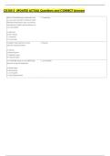 CIS105  Bundled Exam Questions WITH  CORRECT Answers