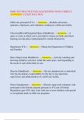 RNRF DCF PRACTICE TEST 60 QUESTIONS WITH CORRECT  ANSWERSS LATEST SOLUTION