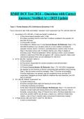 RNRF DCF Test 2024 &ndash; Questions with Correct Answers &vert; Verified A&plus; &vert; 2025 Update