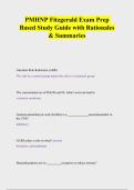 PMHNP Fitzgerald Exam Prep Study Guide &vert; Psychiatric&ndash;Mental Health NP Board Review